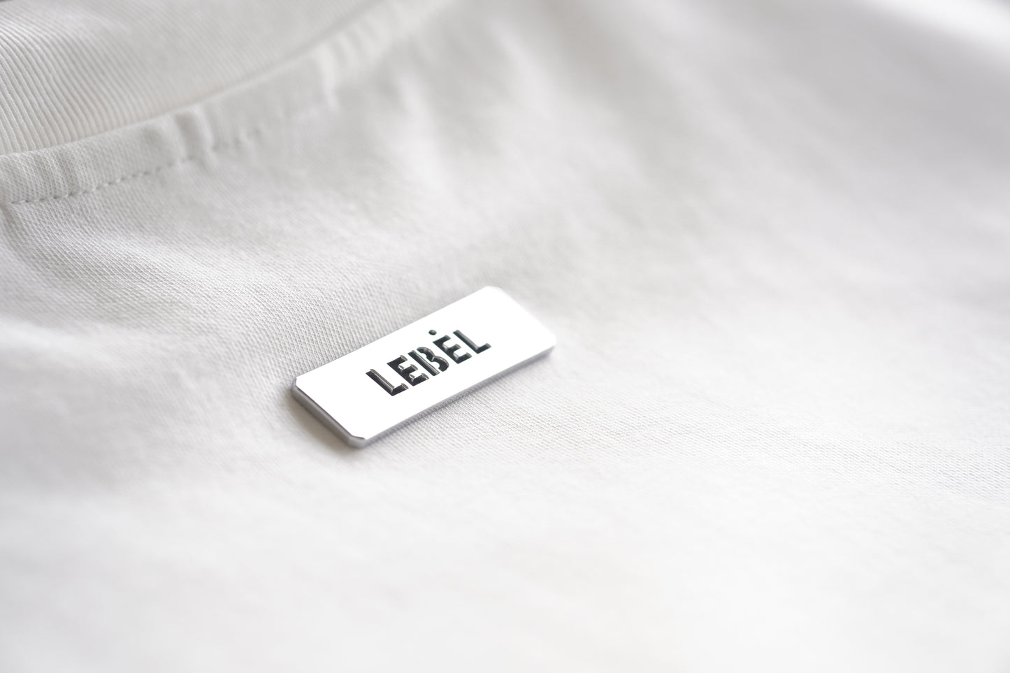 Signature Tees with Metal Hardware White V1