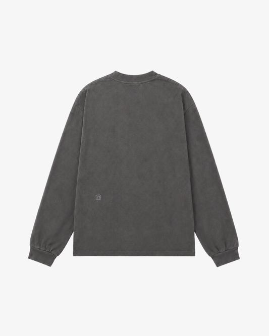 Supima Long Sleeve Shirt Grey