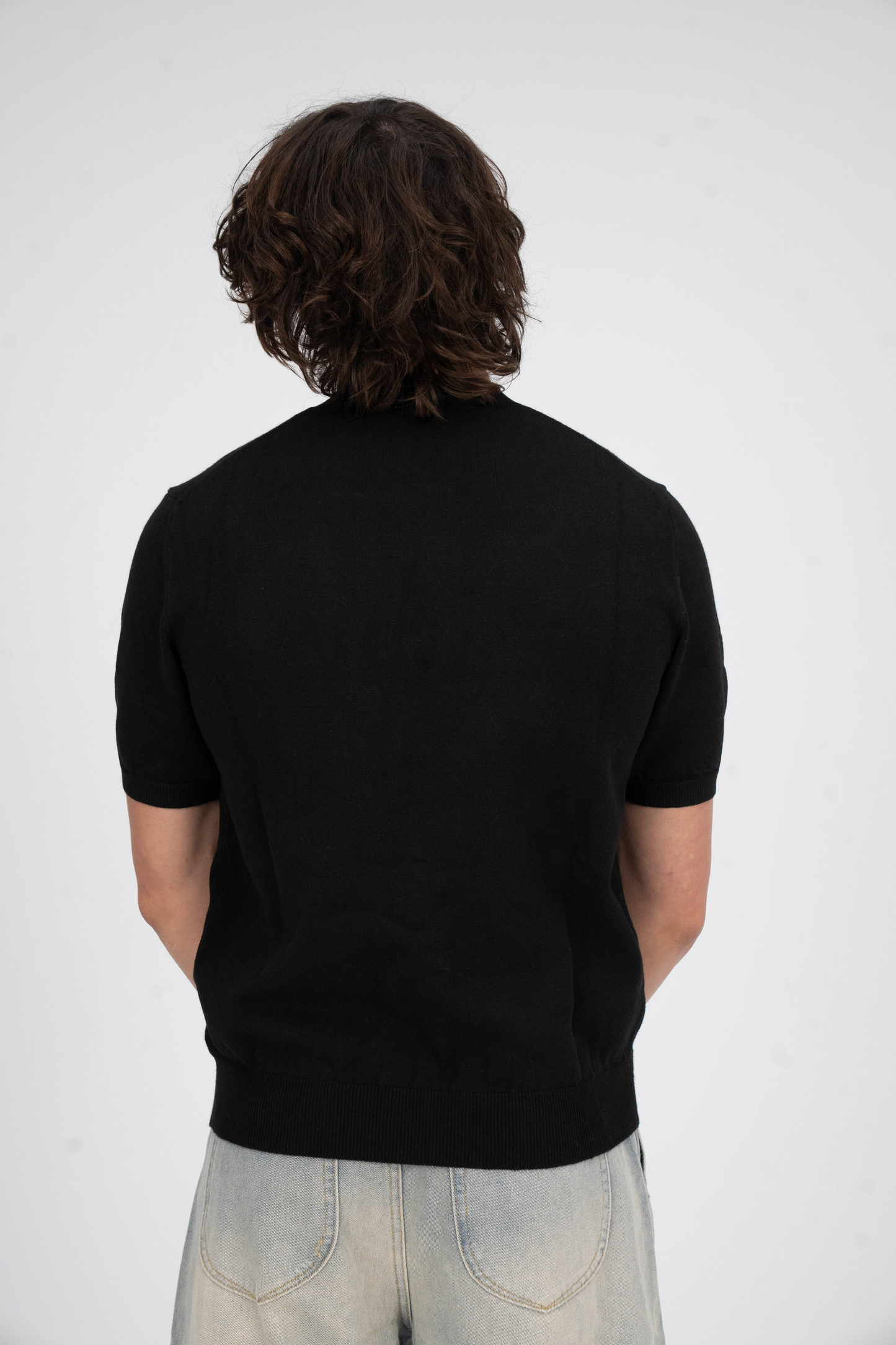 Short Sleeve Sweats Black