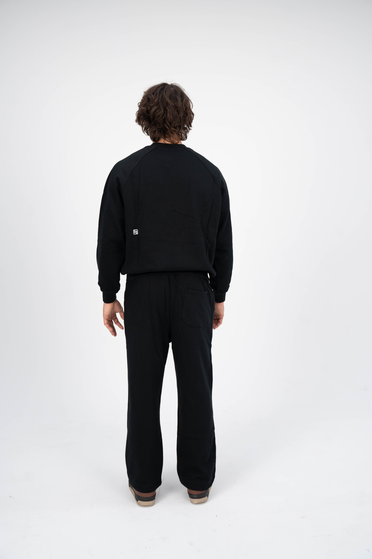 Sweatpants Solid Black