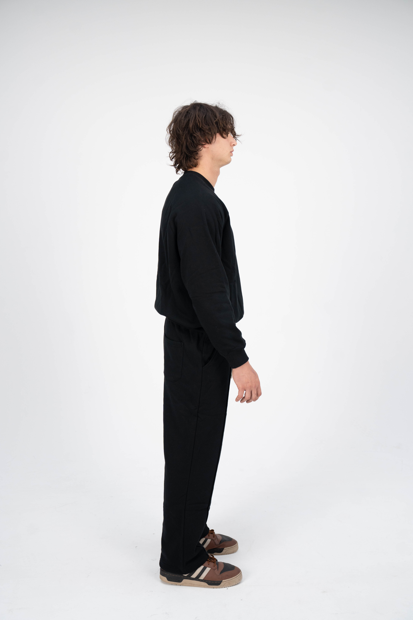 Sweatpants Solid Black