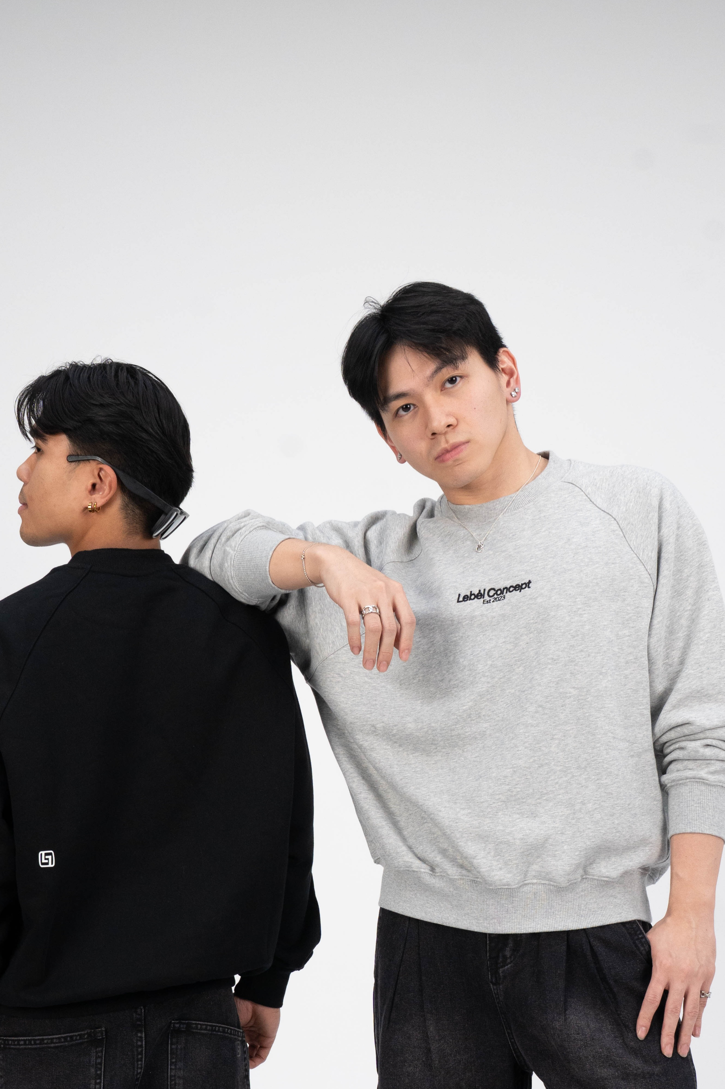 Long Sleeve Sweatshirts Grey