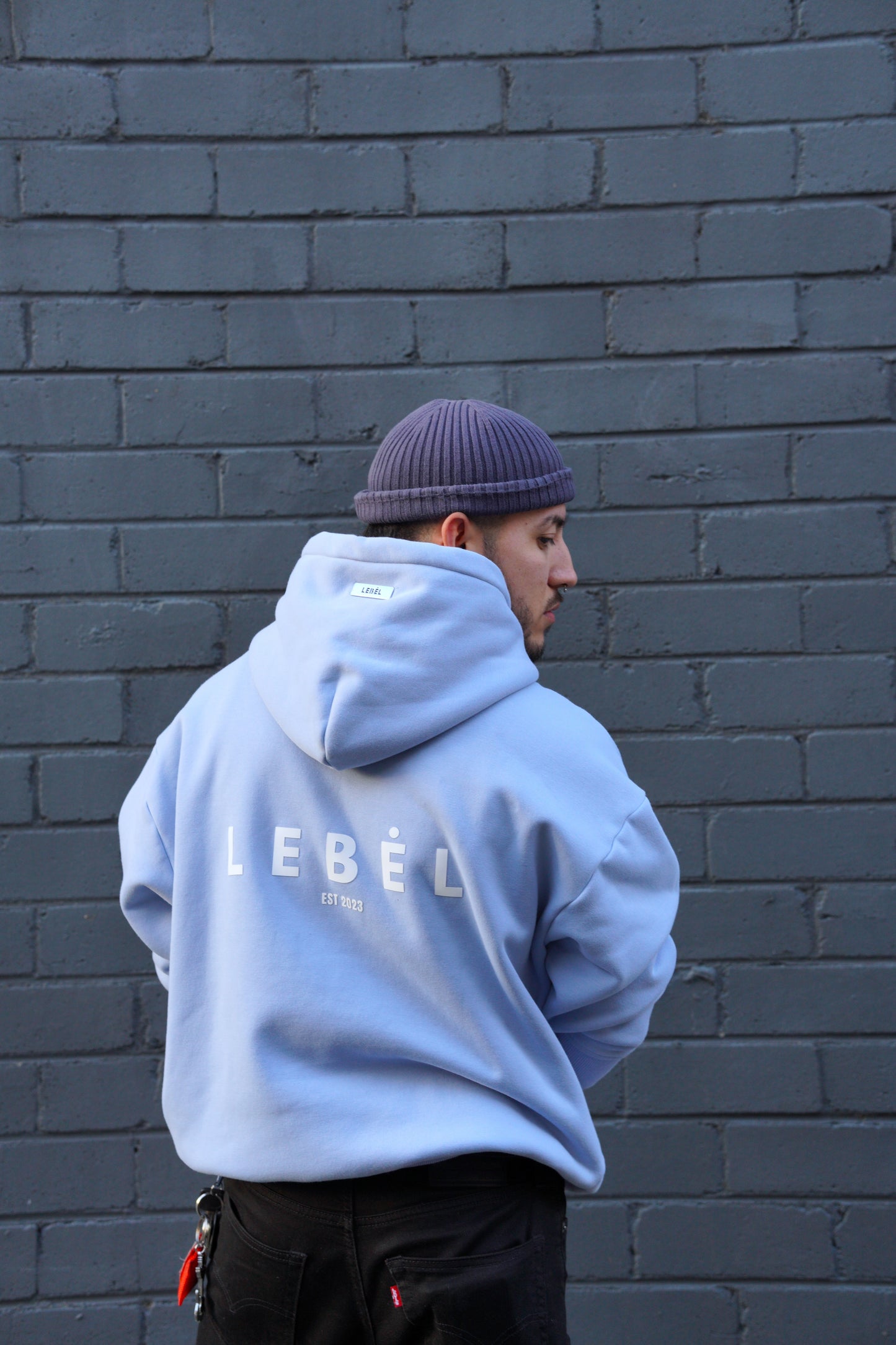 The Polar Fleece Hoodie - Azure Blue