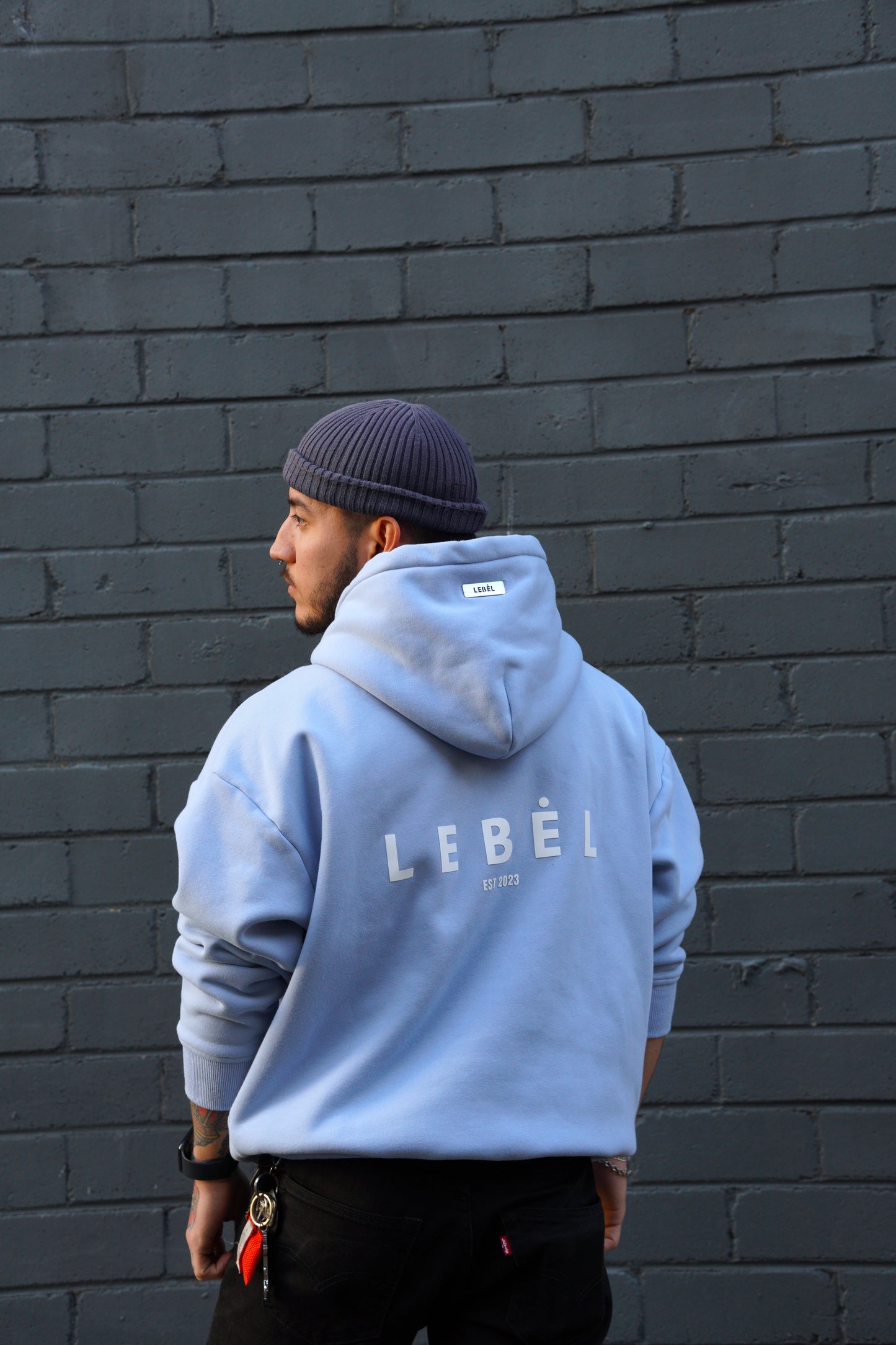 The Polar Fleece Hoodie - Azure Blue