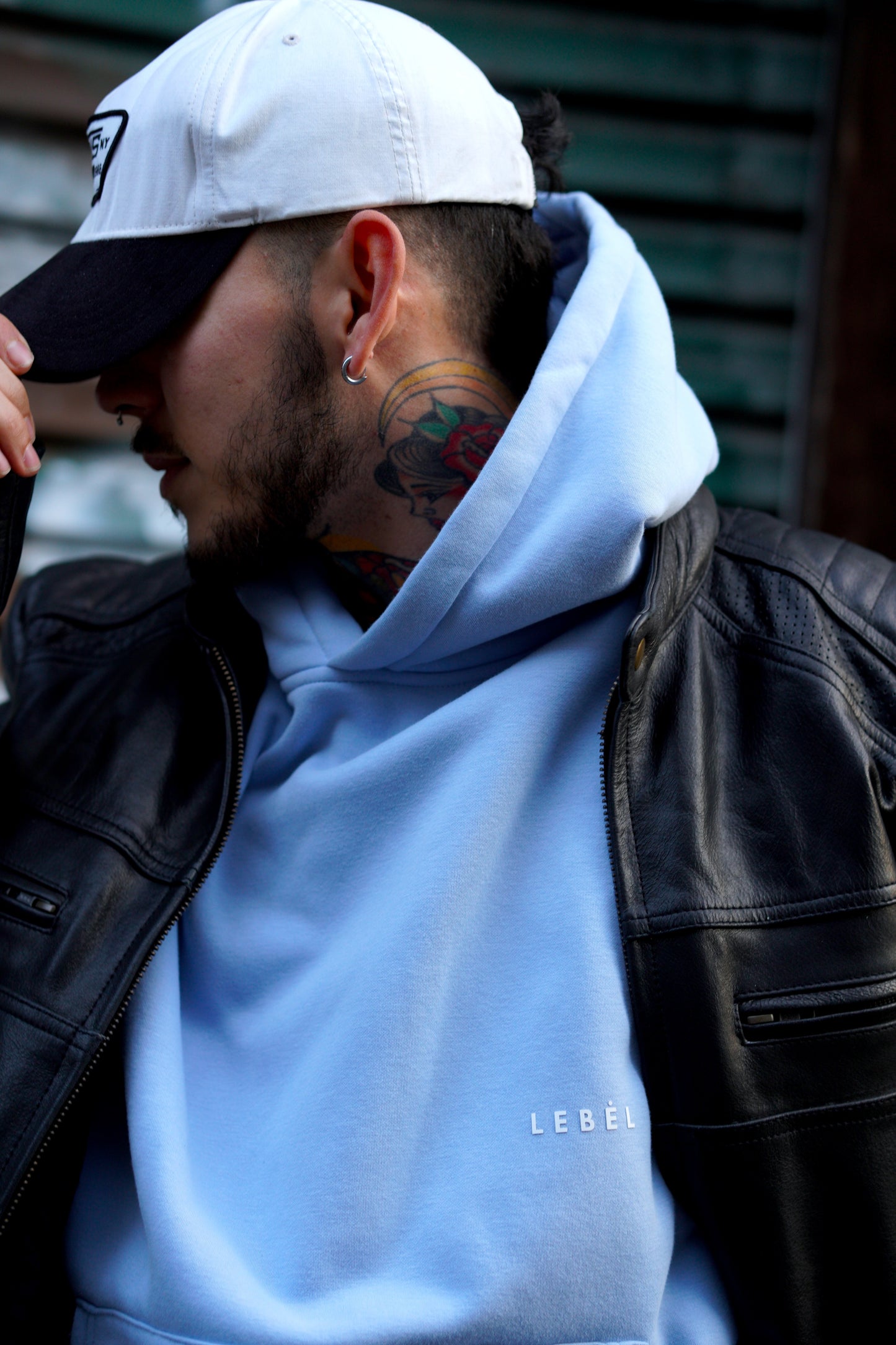 The Polar Fleece Hoodie - Azure Blue