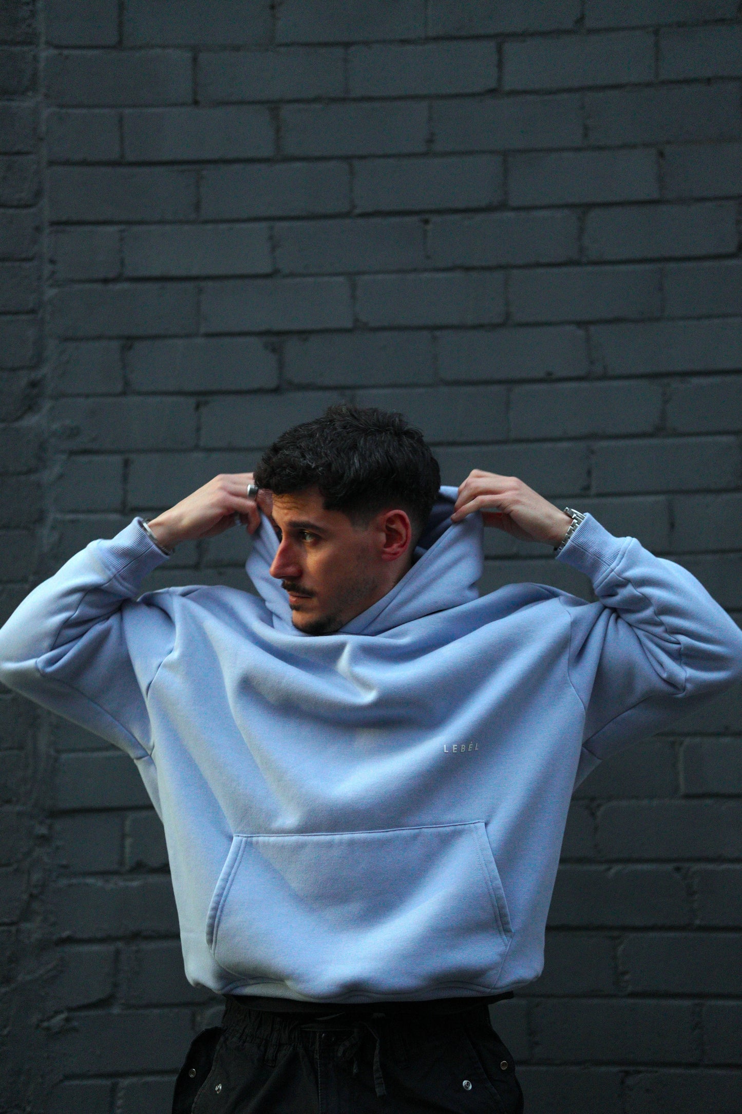 The Polar Fleece Hoodie - Azure Blue