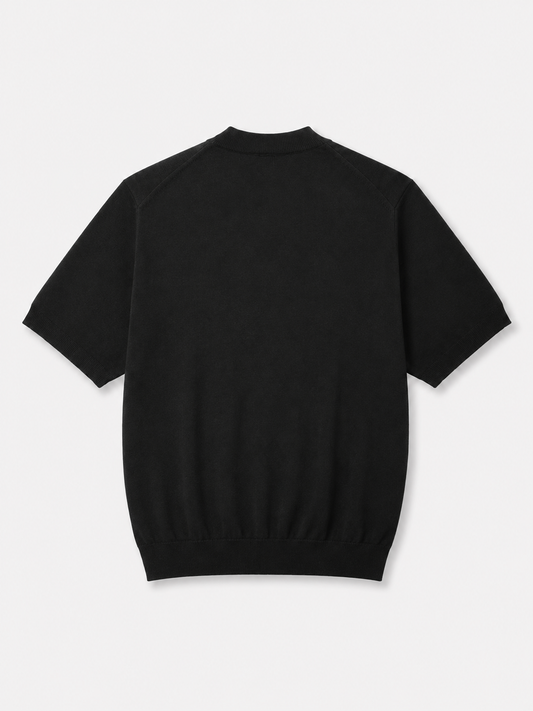 Short Sleeve Sweats Black