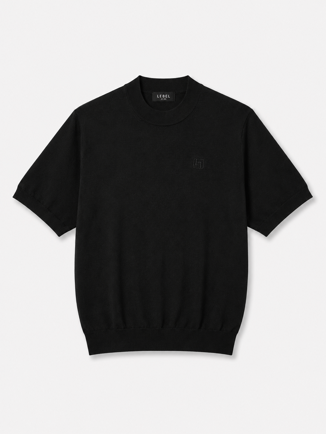 Short Sleeve Sweats Black