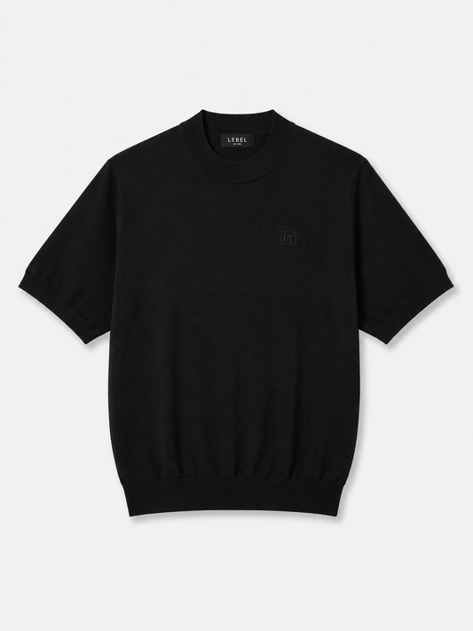 Short Sleeve Sweats Black
