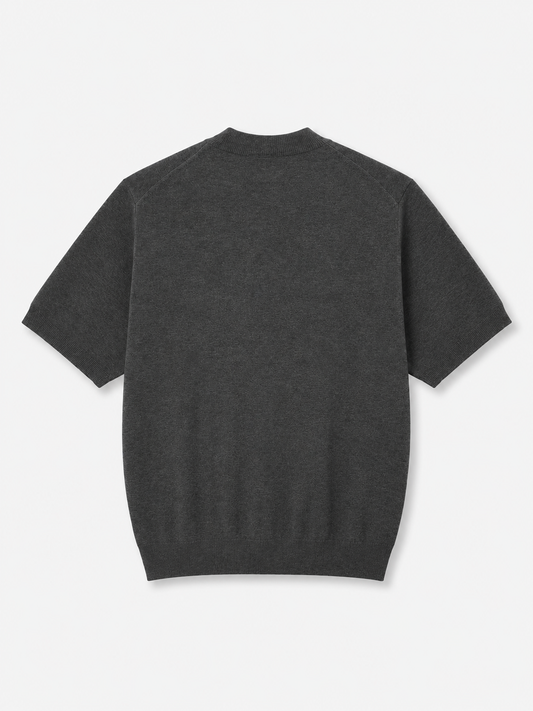 Short Sleeve Sweats Grey