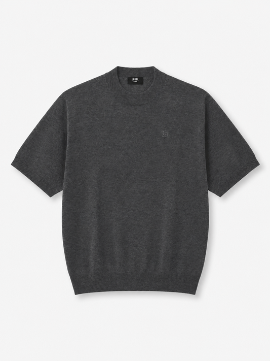 Short Sleeve Sweats Grey