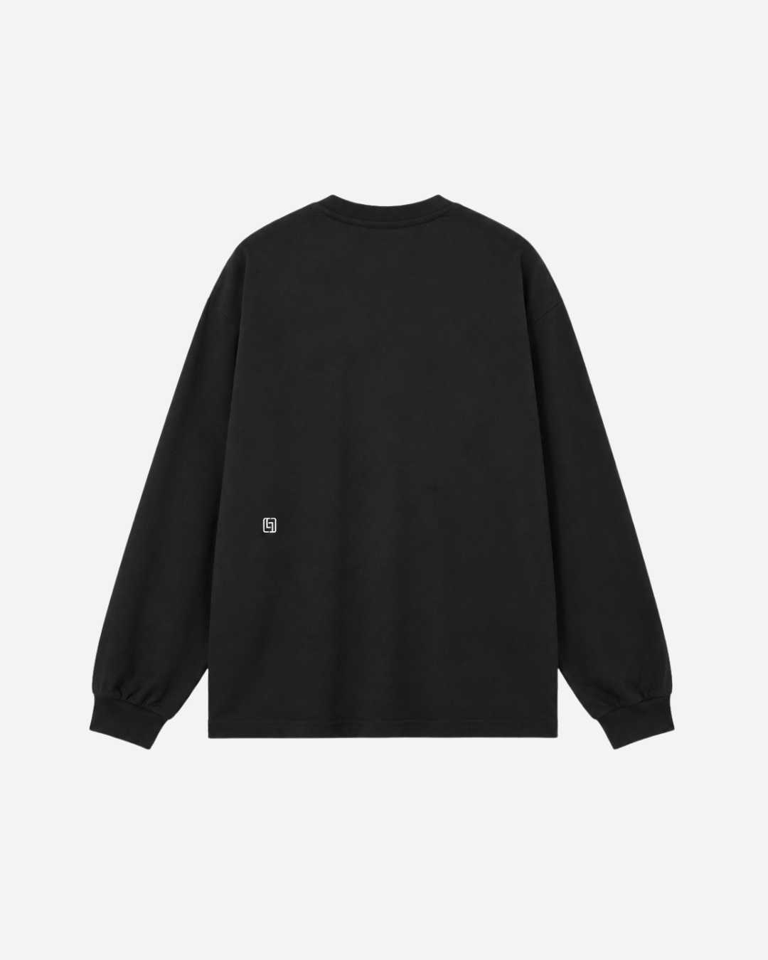 Supima Long Sleeve Shirt Solid Black