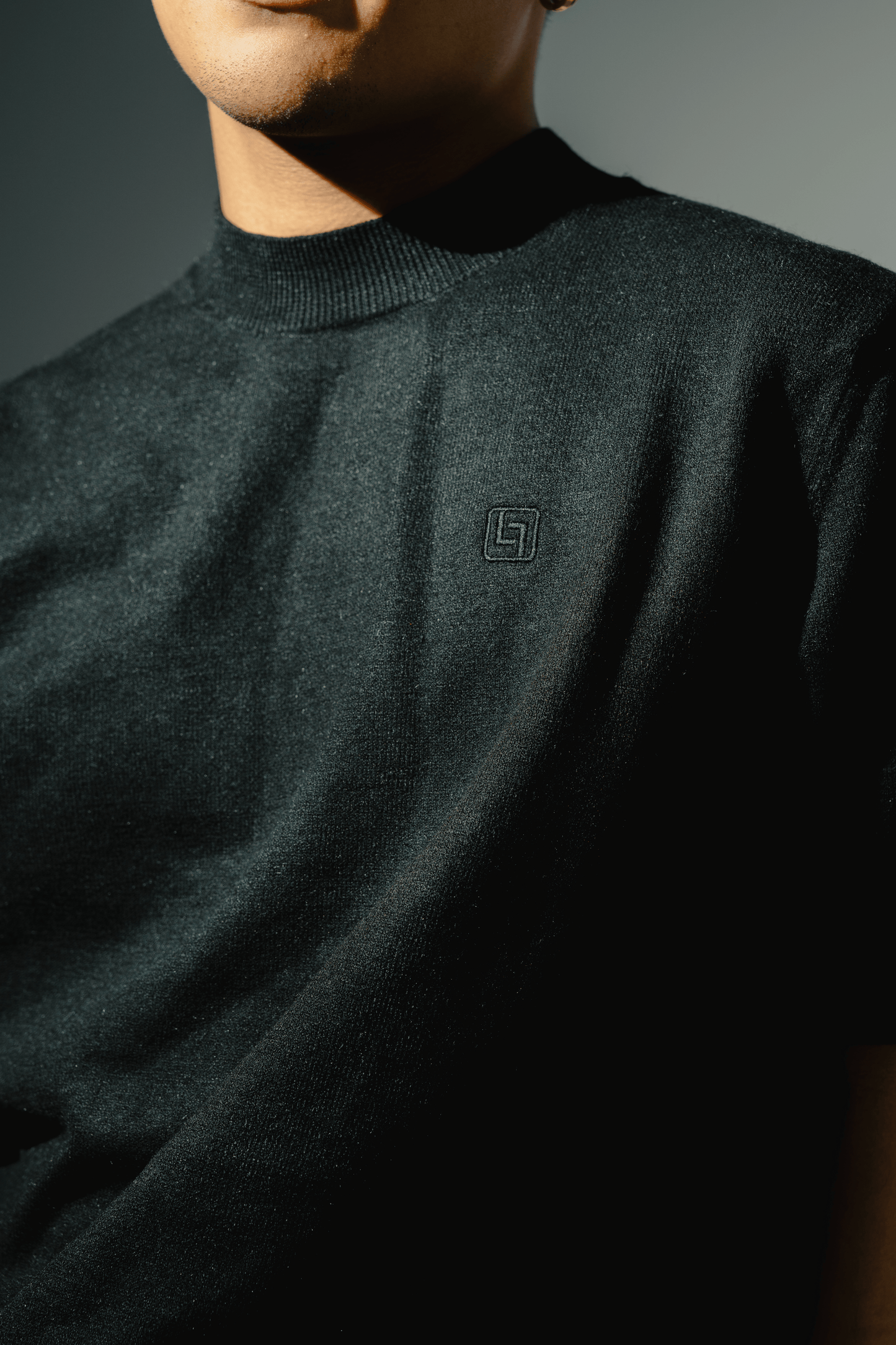 Short Sleeve Sweats Black